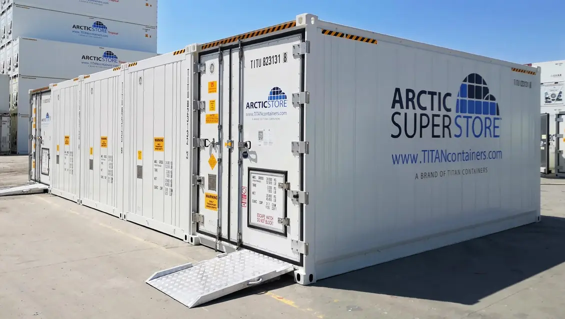 20ft Arctic SuperStore Modular Refrigerated Containers for Hire_2