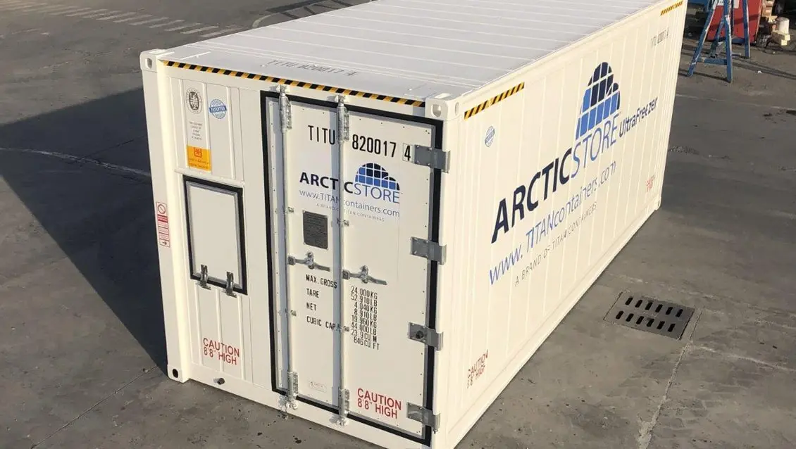 20ft Arctic UltraFreezer - Freezer Container for Hire_2