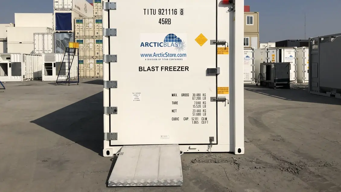 20ft ArcticBlast Rapid Chilling - Refrigerated Storage Container_7