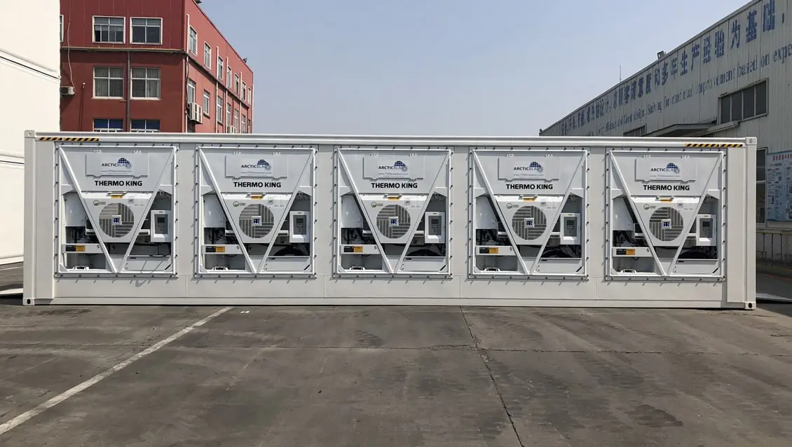 40ft ArcticBlast Refrigerated Container for Hire - Rapid Chilling Storage_2