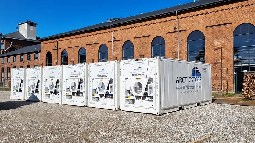 ArcticStore Cold Storage Solutions - 20ft Refrigerated Containers for Hire