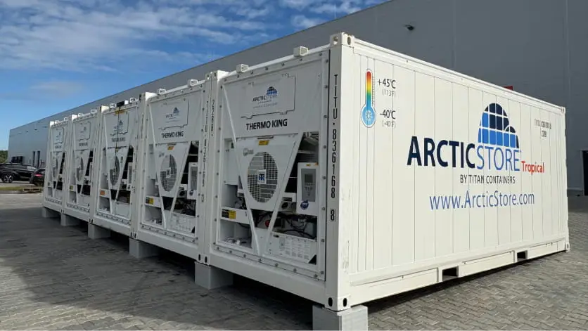 ArcticStore コールドストレージ - 冷蔵コンテナのレンタル
