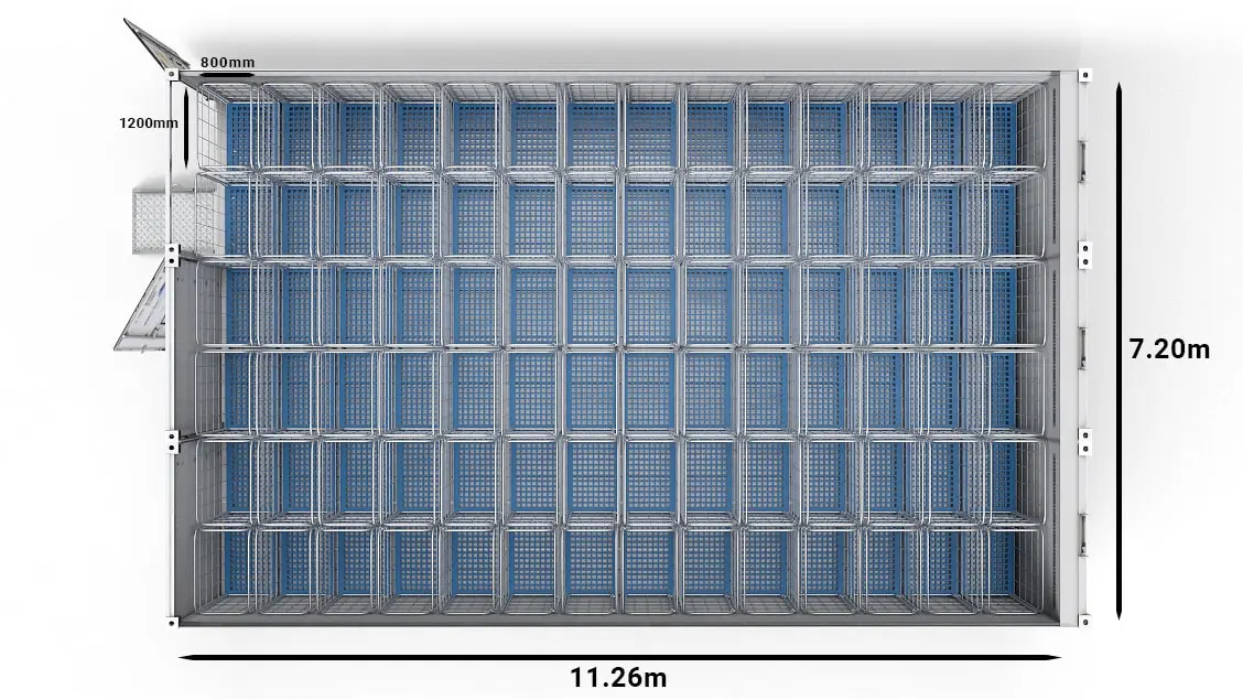 ArcticSuperStore_40ft_Medium_Pallets-Trolley_Top_Dimensions